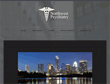 Tablet Screenshot of northwestpsychiatry.com
